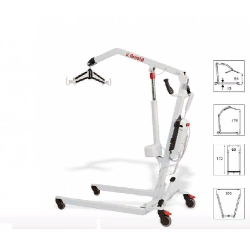 Подъемник электрический REBOTEC Арнольд с нагрузкой до 150 кг