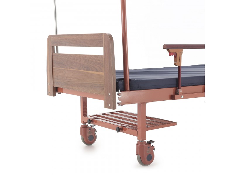 Медицинская кровать Med-Mos E-8 (MМ-2024Д-04 (У)) ЛДСП (2 функции)