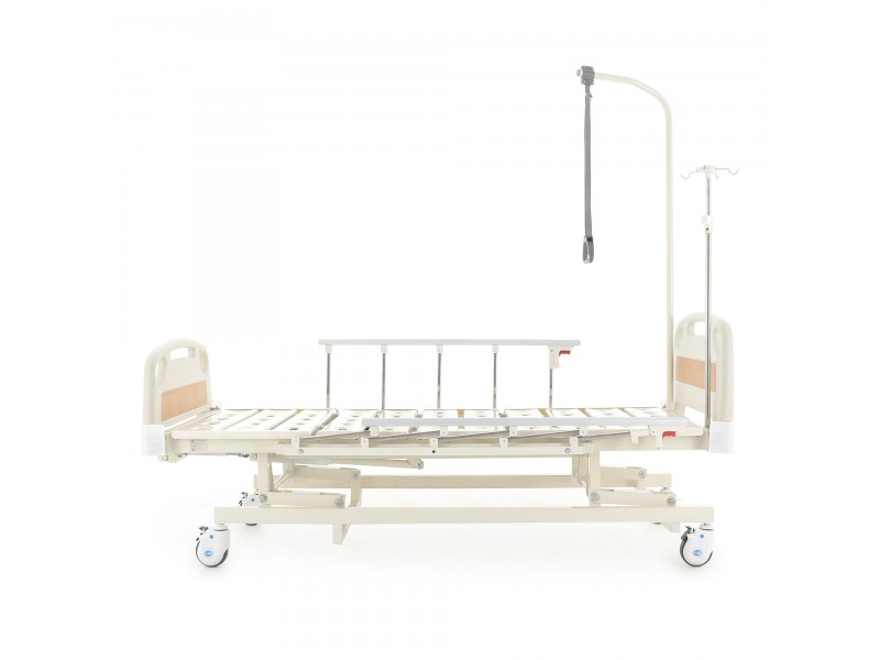 Кровать механическая Med-Mos E-31 (ММ-3014Н-00) (3 функции) с растоматом и полкой