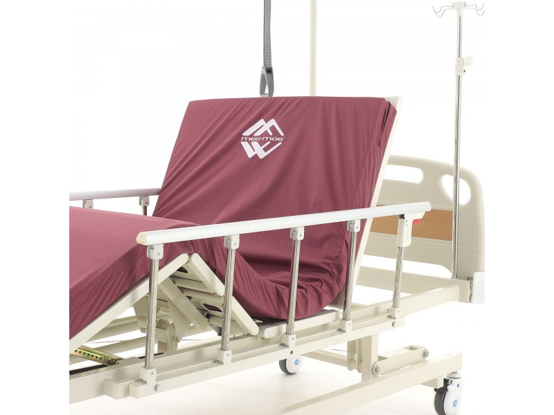 Кровать механическая Med-Mos E-31 (ММ-3014Н-00) (3 функции) с растоматом и полкой