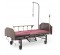 Кровать механическая Med-Mos YG-5 (ММ-5124Н-01) ЛДСП с боковым переворачиванием, туалетным устройством и функцией «кардиокресло»  с противопролежневым матрасом в комплекте