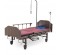 Кровать механическая Med-Mos YG-5 (ММ-5124Н-01) ЛДСП с боковым переворачиванием, туалетным устройством и функцией «кардиокресло»  с противопролежневым матрасом в комплекте