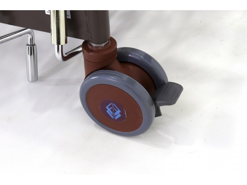 Кровать механическая Med-Mos  E-45A  (ММ-5124-01) с боковым переворачиванием, туалетным устройством и функцией «кардиокресло»