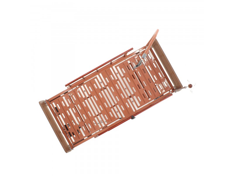 Кровать электрическая Med-Mos DB-7 (МЕ-2028Д-00)(2 функции) коричневый