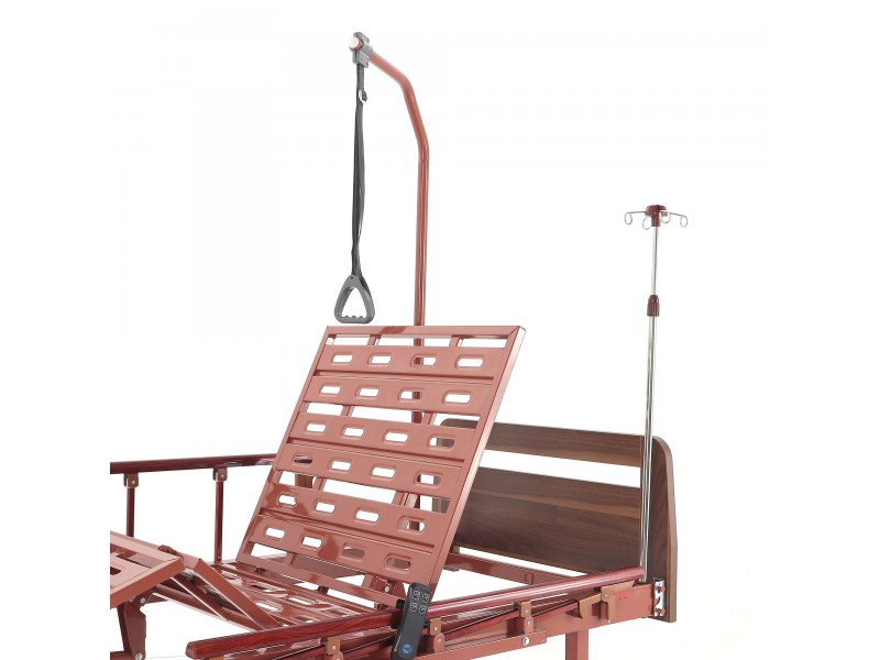 Кровать электрическая Med-Mos DB-7 (МЕ-2028Д-00)(2 функции) коричневый