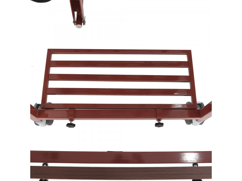 Кровать электрическая Med-Mos DB-7 (МЕ-2028Д-00)(2 функции) коричневый