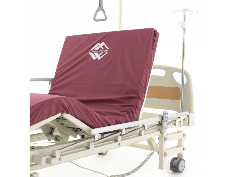 Кровать электрическая Med-Mos DB-6 (MЕ-3018Н-00) (3 функции) с удлинением ложа, с аккумулятором