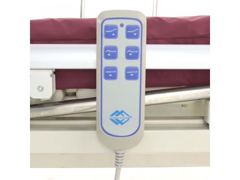 Кровать электрическая Med-Mos DB-6 (MЕ-3018Н-00) (3 функции) с удлинением ложа, с аккумулятором