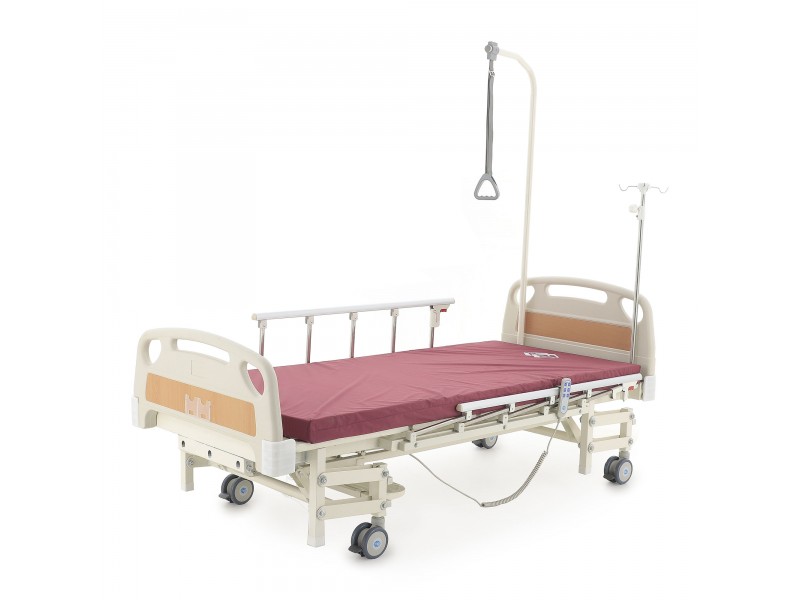 Кровать электрическая Med-Mos DB-6 (MЕ-3018Н-00) (3 функции) с удлинением ложа, с аккумулятором