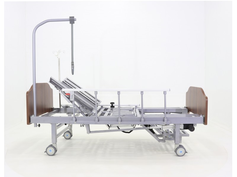 Кровать электрическая Med-Mos YG-3 (МЕ-5228Н-11) с боковым переворачиванием, туалетным устройством и функцией «кардиокресло»