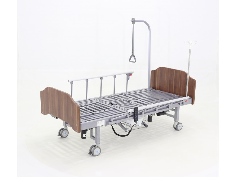 Кровать электрическая Med-Mos YG-3 (МЕ-5228Н-11) с боковым переворачиванием, туалетным устройством и функцией «кардиокресло»