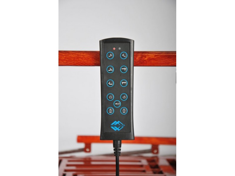 Кровать электрическая DB-11А (МЕ-5228Н-01) Med-Mos с боковым переворачиванием, туалетным устройством и функцией «кардиокресло»