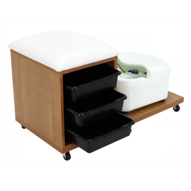 Тумба на колесах для педикюра Med-Mos LUISA-1