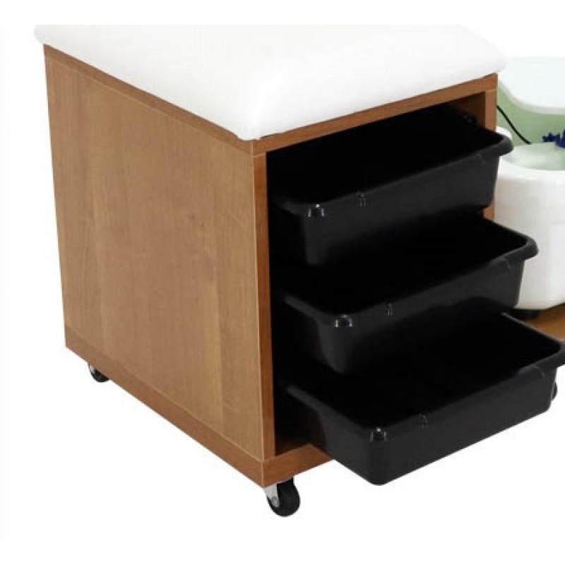 Тумба на колесах для педикюра Med-Mos LUISA-1