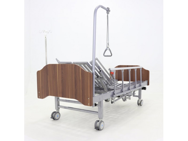 Кровать электрическая Med-Mos YG-3 (МЕ-5228Н-10) с боковым переворачиванием, туалетным устройством и функцией «кардиокресло»