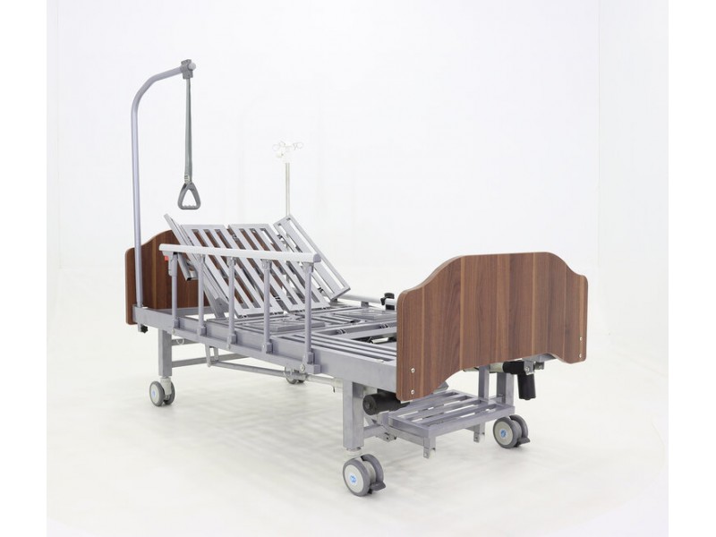 Кровать электрическая Med-Mos YG-3 (МЕ-5228Н-10) с боковым переворачиванием, туалетным устройством и функцией «кардиокресло»