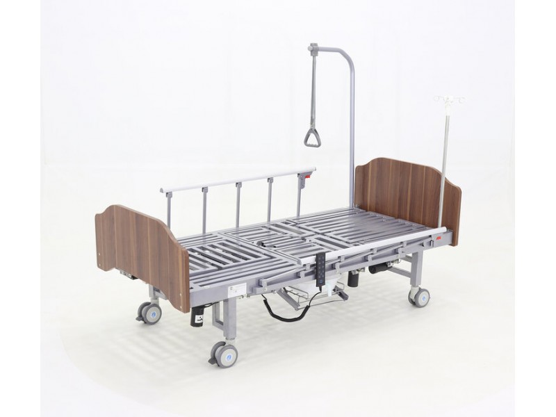 Кровать электрическая Med-Mos YG-3 (МЕ-5228Н-10) с боковым переворачиванием, туалетным устройством и функцией «кардиокресло»