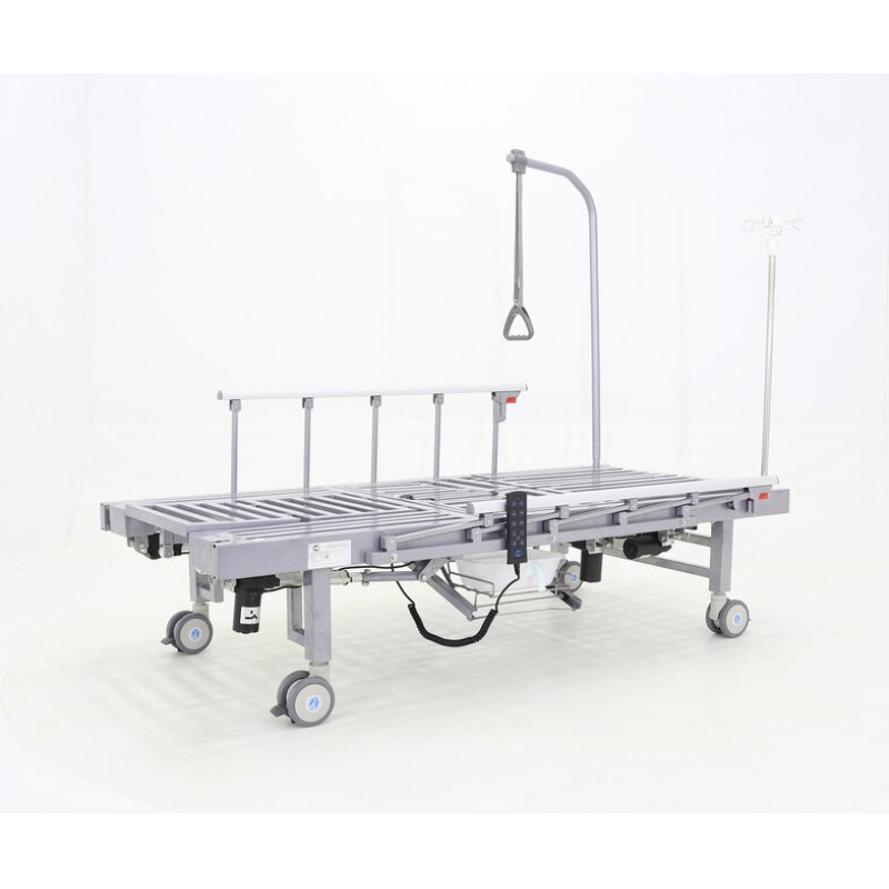 Кровать электрическая Med-Mos YG-3 (МЕ-5228Н-10) с боковым переворачиванием, туалетным устройством и функцией «кардиокресло»