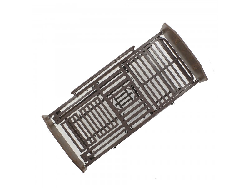 Кровать механическая Med-Mos E-49 (MM-2120Н-00)  с туалетным устройством и функцией «кардиокресло»