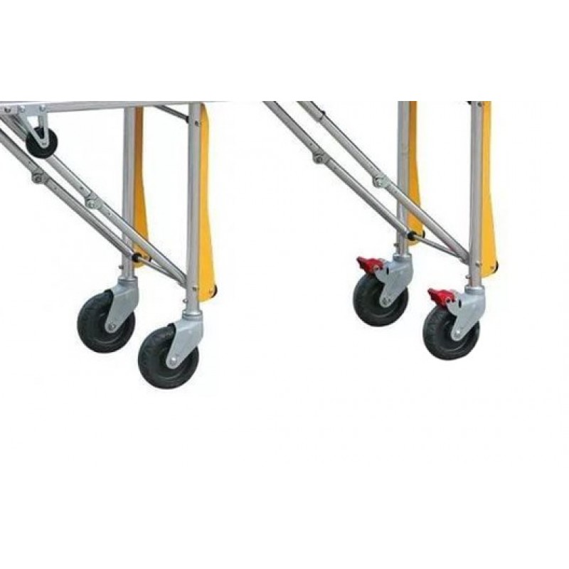 Каталка для автомобилей скорой медицинской помощи Med-Mos YDC-3A (нерж. с пласт.лож.)