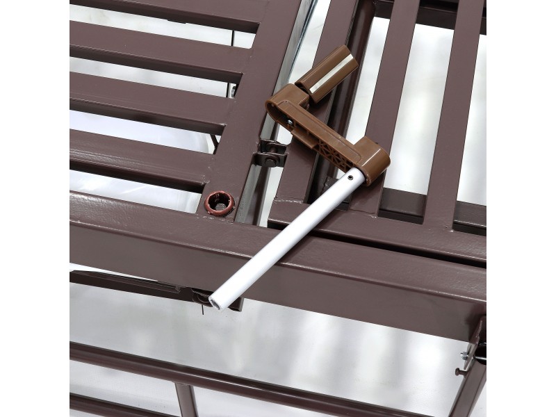 Кровать механическая Med-Mos E-49 (MM-2120Н-10) светлый премиум