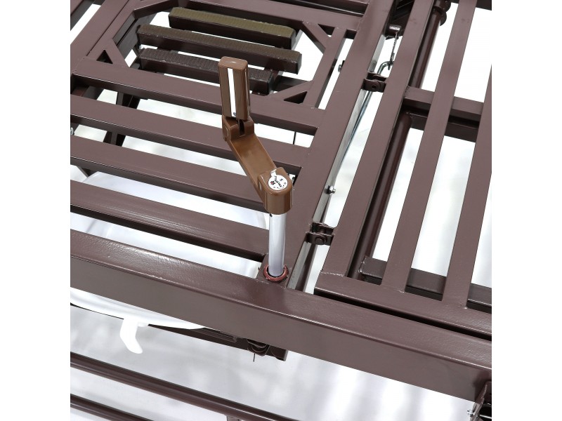 Кровать механическая Med-Mos E-49 (MM-2120Н-10) светлый премиум