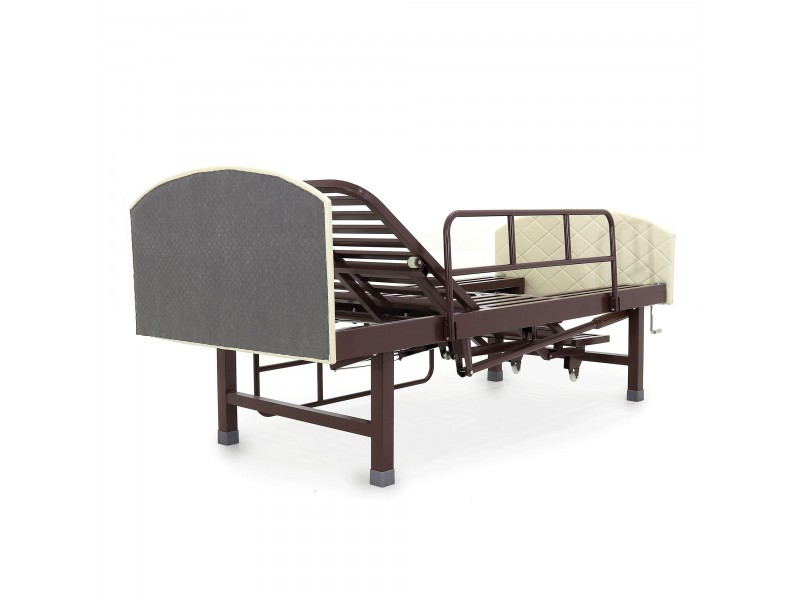 Кровать механическая Med-Mos E-49 (MM-2120Н-10) светлый стандарт