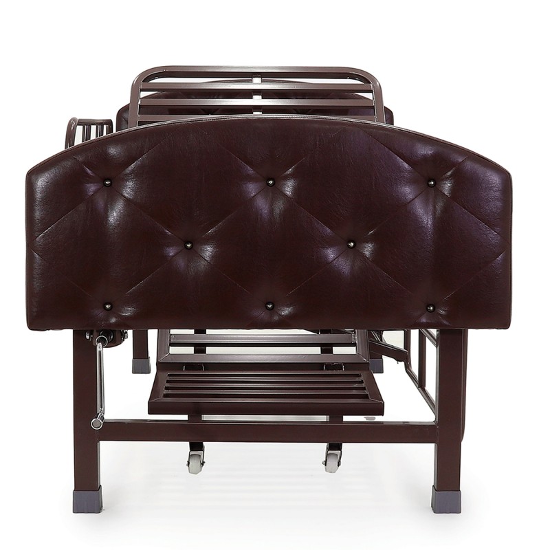 Кровать механическая Med-Mos E-49 (MM-2120Н-10) темный стандарт