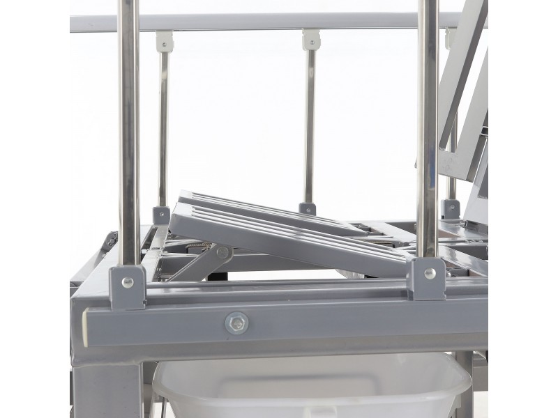 Кровать электрическая Med-Mos DB-11А (МЕ-5248Н-00) с боковым переворачиванием, туалетным устройством и функцией «кардиокресло»