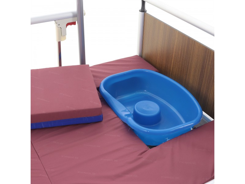 Кровать электрическая Med-Mos DB-11А (МЕ-5248Н-00) с боковым переворачиванием, туалетным устройством и функцией «кардиокресло»