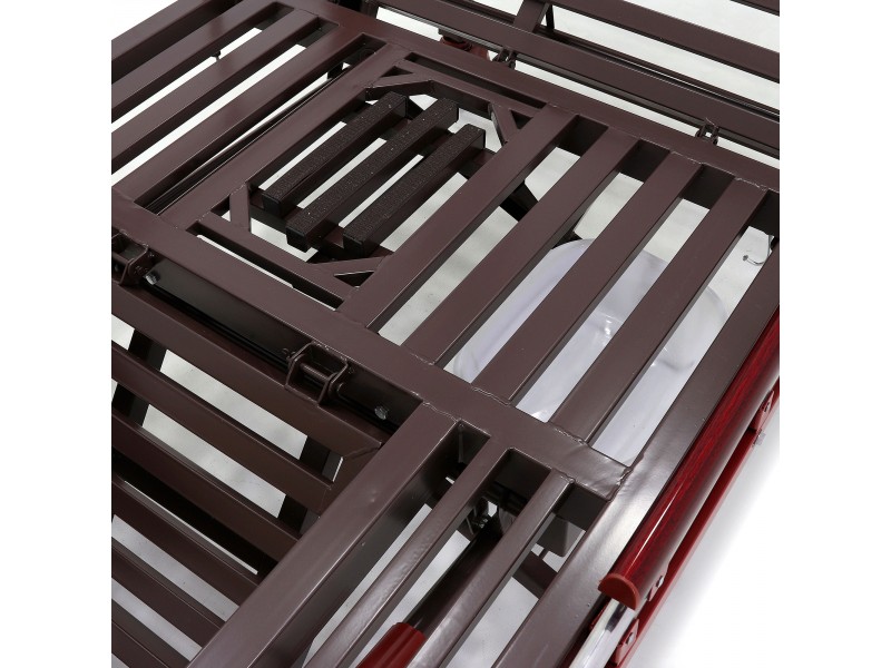 Кровать механическая Med-Mos YG-6 (MM-2124Н-11) ,белый премиум с туалетным устройством и функцией «кардиокресло»