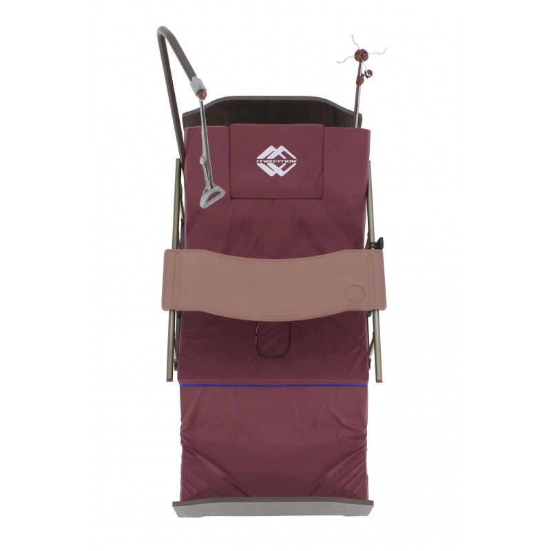 Кровать электрическая Med-Mos DB-11А (МЕ-5228Н-10) ЛДСП Венге с боковым переворачиванием, туалетным устройством и функцией «кардиокресло»