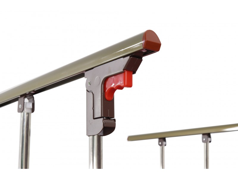 Кровать электрическая Med-Mos DB-11А (МЕ-5228Н-10) ЛДСП Венге с боковым переворачиванием, туалетным устройством и функцией «кардиокресло»