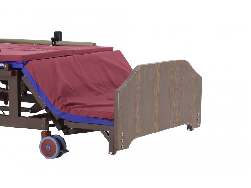 Кровать электрическая Med-Mos DB-11А (МЕ-5228Н-10) ЛДСП Венге с боковым переворачиванием, туалетным устройством и функцией «кардиокресло»