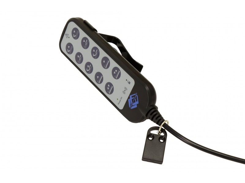 Кровать электрическая Med-Mos YG-1 5 функций   (КЕ-4024М-21) коричневые ограждения