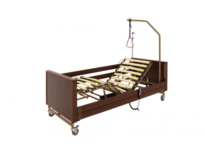 Кровать электрическая Med-Mos YG-1 5 функций  (КЕ-4024М-11) коричневый