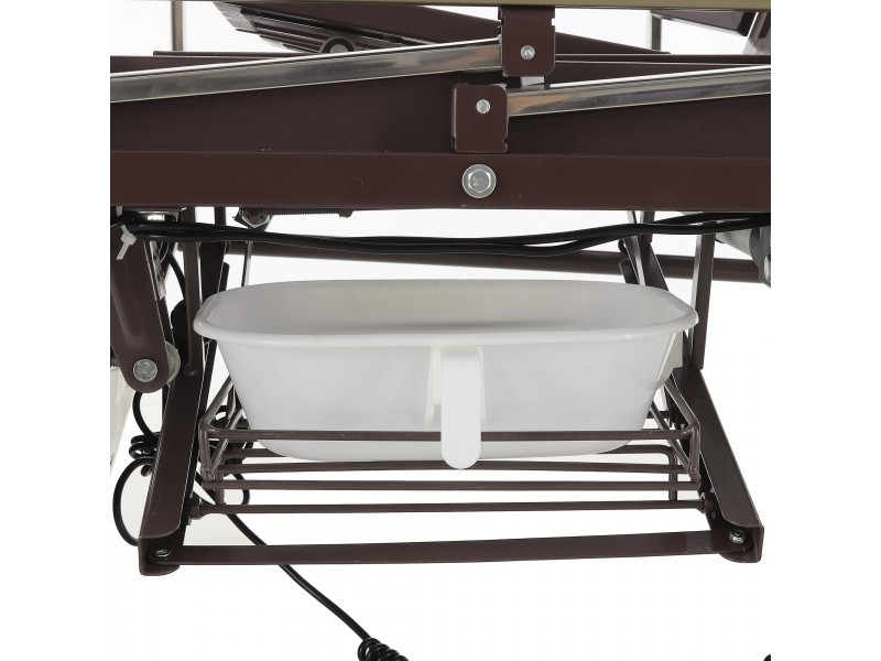 Кровать электрическая Med-Mos YG-3 (МЕ-5228Н-13)  ЛДСП Венге с боковым переворачиванием, туалетным устройством и функцией «кардиокресло»