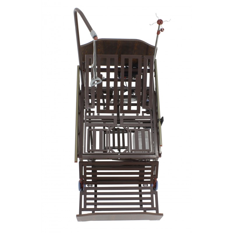 Кровать электрическая Med-Mos  DB-11А  DB-11А (МЕ-5228Н-12) ЛДСП Венге с регулировкой высоты