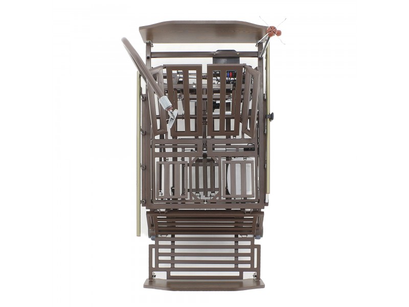 Кровать электрическая Med-Mos  DB-11А  DB-11А (МЕ-5228Н-12) ЛДСП Венге с регулировкой высоты