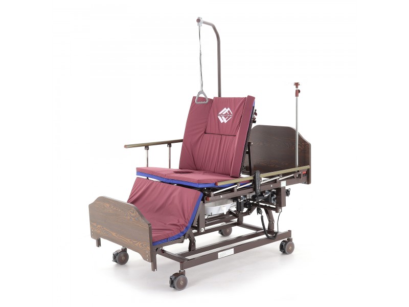 Кровать электрическая Med-Mos  DB-11А  DB-11А (МЕ-5228Н-12) ЛДСП Венге с регулировкой высоты