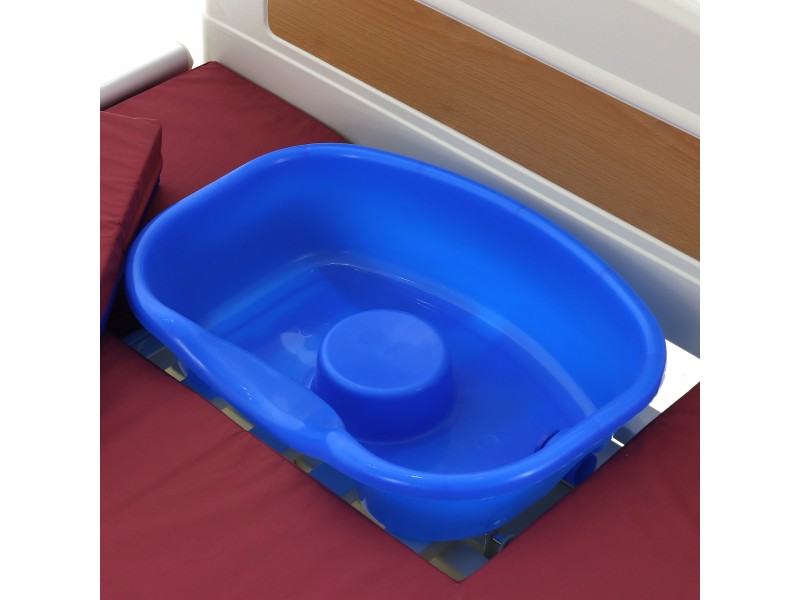 Кровать электрическая Med-Mos DB-11А (МЕ-5218Н-12)  с боковым переворачиванием, туалетным устройством и функцией «кардиокресло» и регулировкой высоты