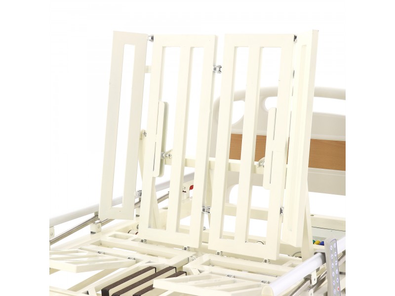 Кровать электрическая Med-Mos DB-11А (МЕ-5218Н-12)  с боковым переворачиванием, туалетным устройством и функцией «кардиокресло» и регулировкой высоты