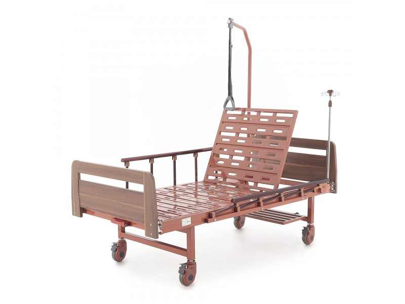 Кровать механическая Med-Mos E-17B (MМ-1024Д-04)(У)(1 функция)