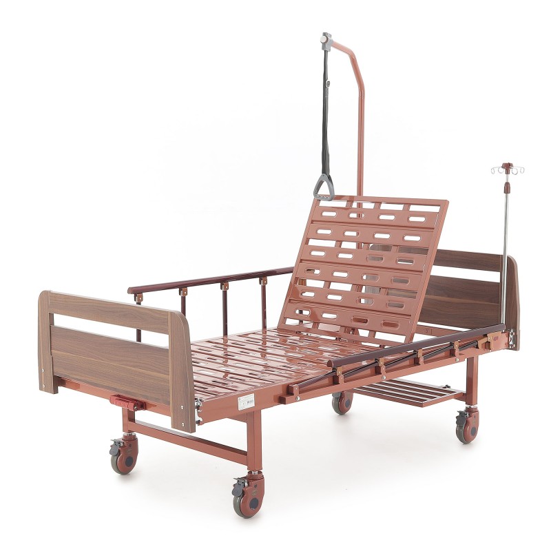 Кровать механическая Med-Mos E-17B (MМ-1024Д-04)(У)(1 функция)