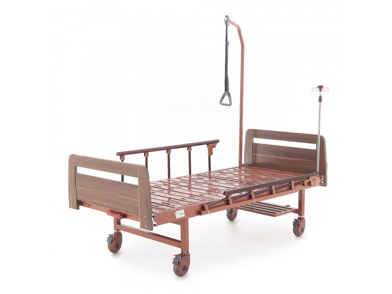 Кровать механическая Med-Mos E-17B (MМ-1024Д-04)(У)(1 функция)
