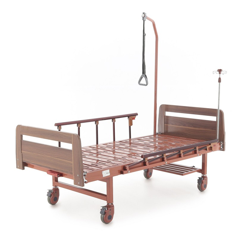 Кровать механическая Med-Mos E-17B (MМ-1024Д-04)(У)(1 функция)